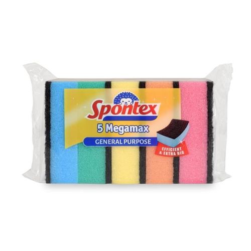 Spontex Megamax houbiky na ndob 5 ks